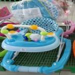 Picture of Baby Walker with Toys and Holding Bar for 6-12Months old, BWT612