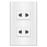 2 Gang Outlet Set