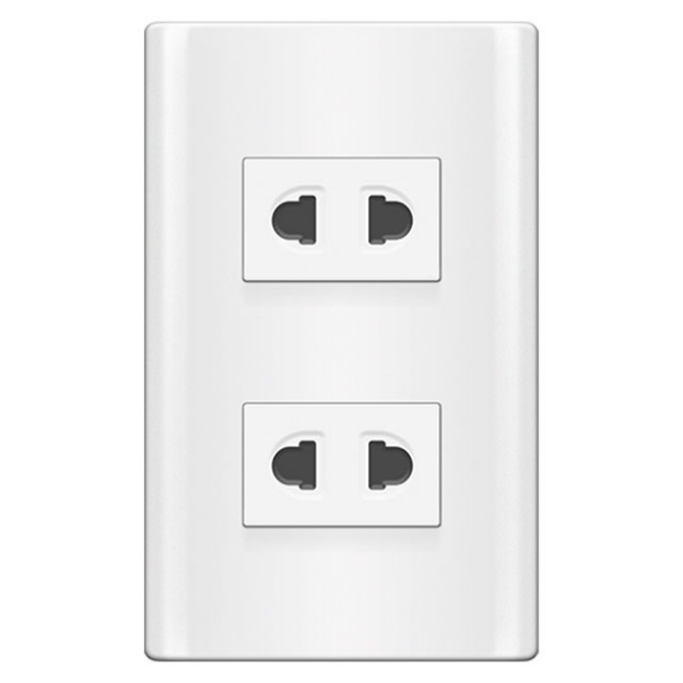 2 Gang Outlet Set