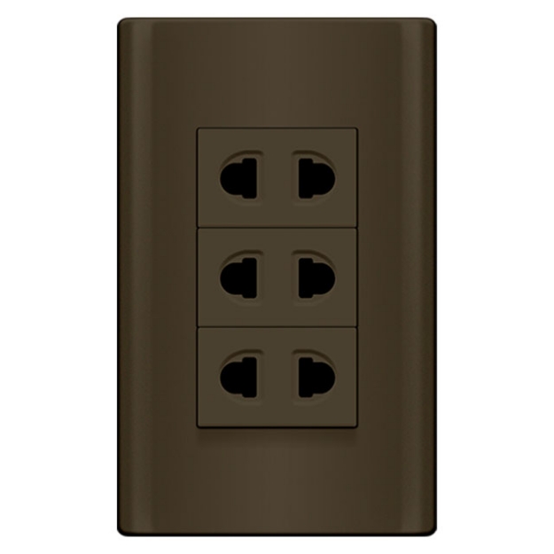 3 Gang Outlet Set