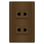 2 Gang Outlet Set