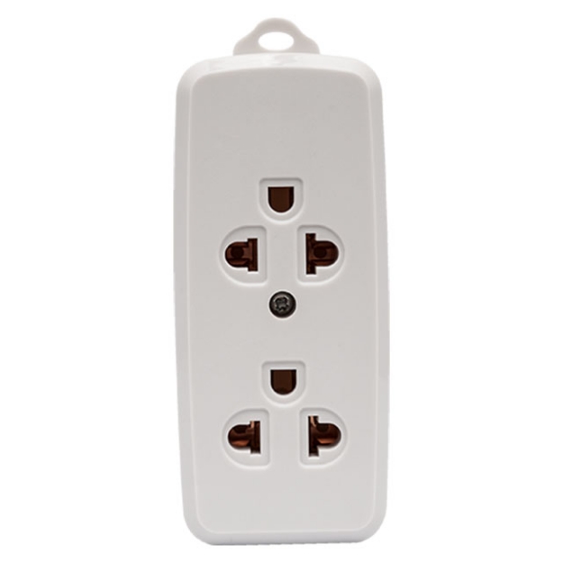 2+1 Gang Outlet with Ground