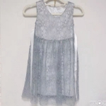 GRAY, Baby Girl Lace Dress Princess Dress