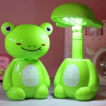 Cartoon Lamp Desk Lamp Cartoon Light LED Idea Lamp Baymax Lamp Dog Frog Pig Table Lamp Student