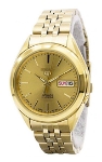 Seiko 5 Classic Gold Dial  Gold Plated Stainless Steel Watch 