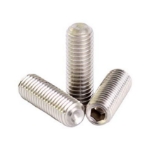 Picture of 304 Stainless Steel Hex Allen Head Socket Set Screw Bolts with Internal Hex Drive, Allen Socket Set Screws, Metric Size M2,M3,M4,M5,M6,M8,M10,M12,M14,M16