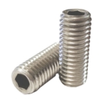 Picture of 304 Stainless Steel Hex Allen Head Socket Set Screw Bolts with Internal Hex Drive, Allen Socket Set Screws, Metric Size M2,M3,M4,M5,M6,M8,M10,M12,M14,M16