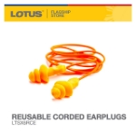 LOTUS REUSABLE CORDED EARPLUGS