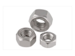 Picture of 304 Stainless Steel Lock Nut Metric Size M3,M4,M5,M6,M8,M10,M12,M14,M16,M18,M20,M22,M24,M27,M30,M36,M42 Self-Lock Nylon Inserted Hex Lock Nuts , STLOCKNUT