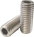 Picture of 304 Stainless Steel Hex Allen Head Socket Set Screw Bolts with Internal Hex Drive, Allen Socket Set Screws 3/16, 1/4, 5/16, 3/8, 1/2, 5/8, STASET-INCHES