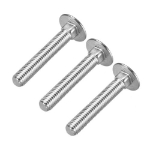 Picture of 304 Stainless Steel Carriage Bolts Inches Size,3/16, 1/4. 5/16, 3/8, 1/2 , SSCB-InchSize