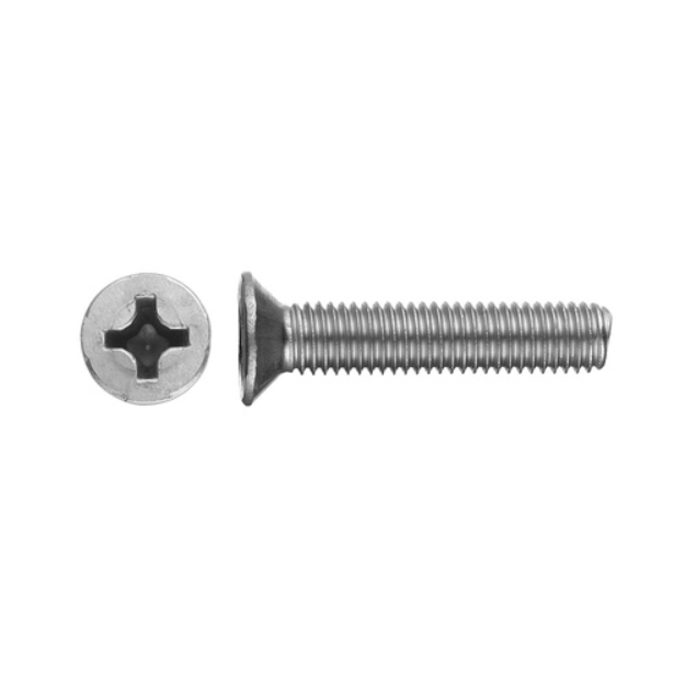 BI Machine Screw FH High Tensile Inches Size 