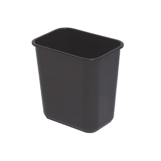 Picture of EKO GARBAGE BIN FIREPROOF 12L BLACK EKEK61203BBL