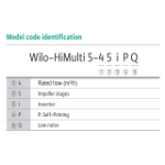 Picture of WILO HiMULTI 5 - SIMPLEX BOOSTER PUMP HiMulti 5-45 iPQ