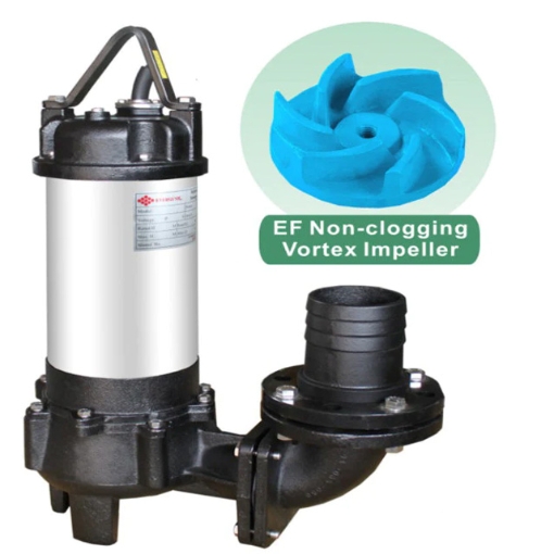 Picture of EVERGUSH SUBMERSIBLE VORTEX SEWAGE PUMP EF-05