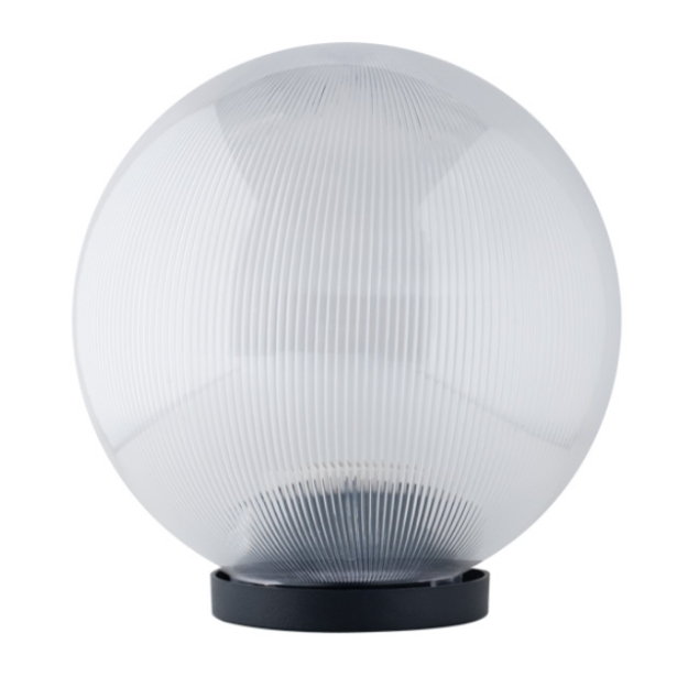 Picture of FIREFLY Prismatic Clear Diffuser Post Installation Globe Garden Lamps , IP44 - FOGL511/8