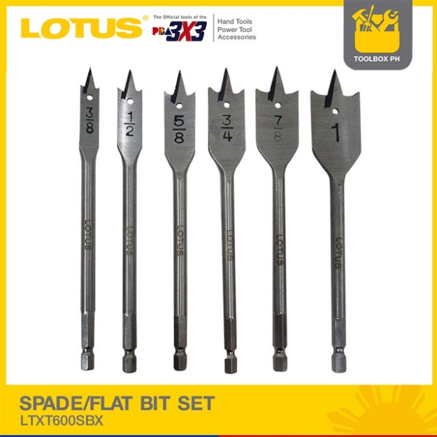 Picture of LOTUS Spade/Flat Bit LTXT600SBX