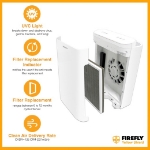 Picture of Firefly Yellow Shield Air Purifier with UVC Light (Medium)- FYP302