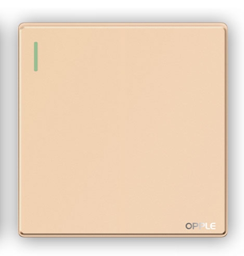 OPPLE Switch-1G 1W-16A (Gold) Switch and Socket