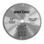 Picture of ZEKOKI CIRCULAR SAW BLADE FOR ALUMINUM ZKK-CSBA-100100, ZKK-CSBA-100120