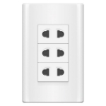 Picture of Royu 3 Gang Outlet Set, MDS115