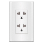 Picture of Royu Duplex Universal Outlet with Ground & Shutter, MD913