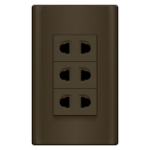 Picture of 3 Gang Outlet Set, MDS115/DG