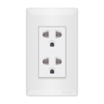 Picture of Duplex Universal Outlet with Ground & Shutter, WS913