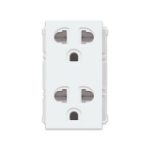 Picture of Duplex Universal Outlet with Ground & Shutter, RWO11