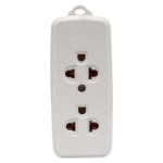 Picture of 2+1 Gang Outlet with Ground, REDOU502