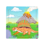 Picture of Wooden puzzle pieces children's puzzle pieces Wooden Animal Kindergarten Early Education