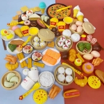 Picture of Baby food toy snacks toy kitchen toys donut toy ice cream toys chocolate toy biscuits toys