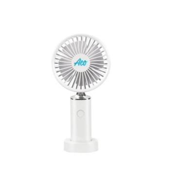 Picture of ACO RECHARGEABLE HANDHELD FAN 1200mAh WHITE