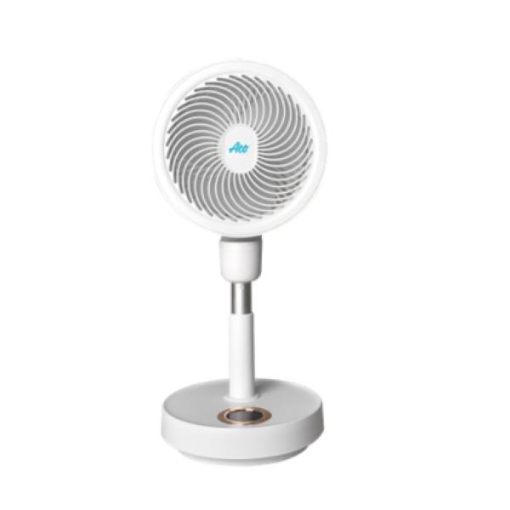 Picture of ACO RECHARGEABLE RETRACTABLE CIRCULATING FLOOR FAN 10000mAh WHITE