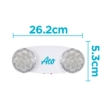 Picture of ACO RECHARGEABLE ROUND TWIN-HEAD EMERGENCY LED LIGHT