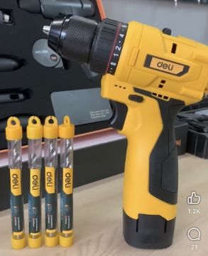 Picture of Deli Lithium-Ion Impact Drill EDC054