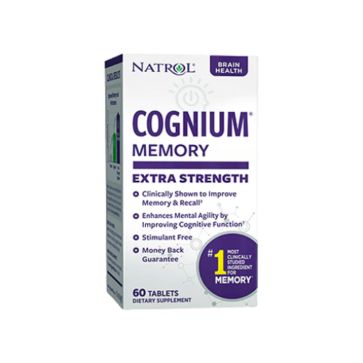 Picture of Natrol Cognium Extra Strength 200mg 60 Tablets