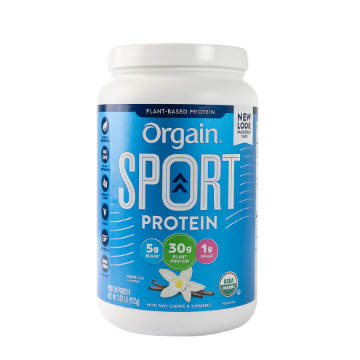 Picture of Orgain Sport Protein Powder Vanilla Flavor 912 Grams