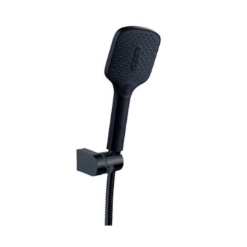Picture of Axis 3-Setting Square Hand Shower Kit Matte Black, AXS62A4013B