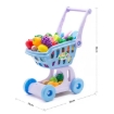 Picture of Baby shopping cart toy play house simulation supermarket trolley cutting fruit cutting cake doll
